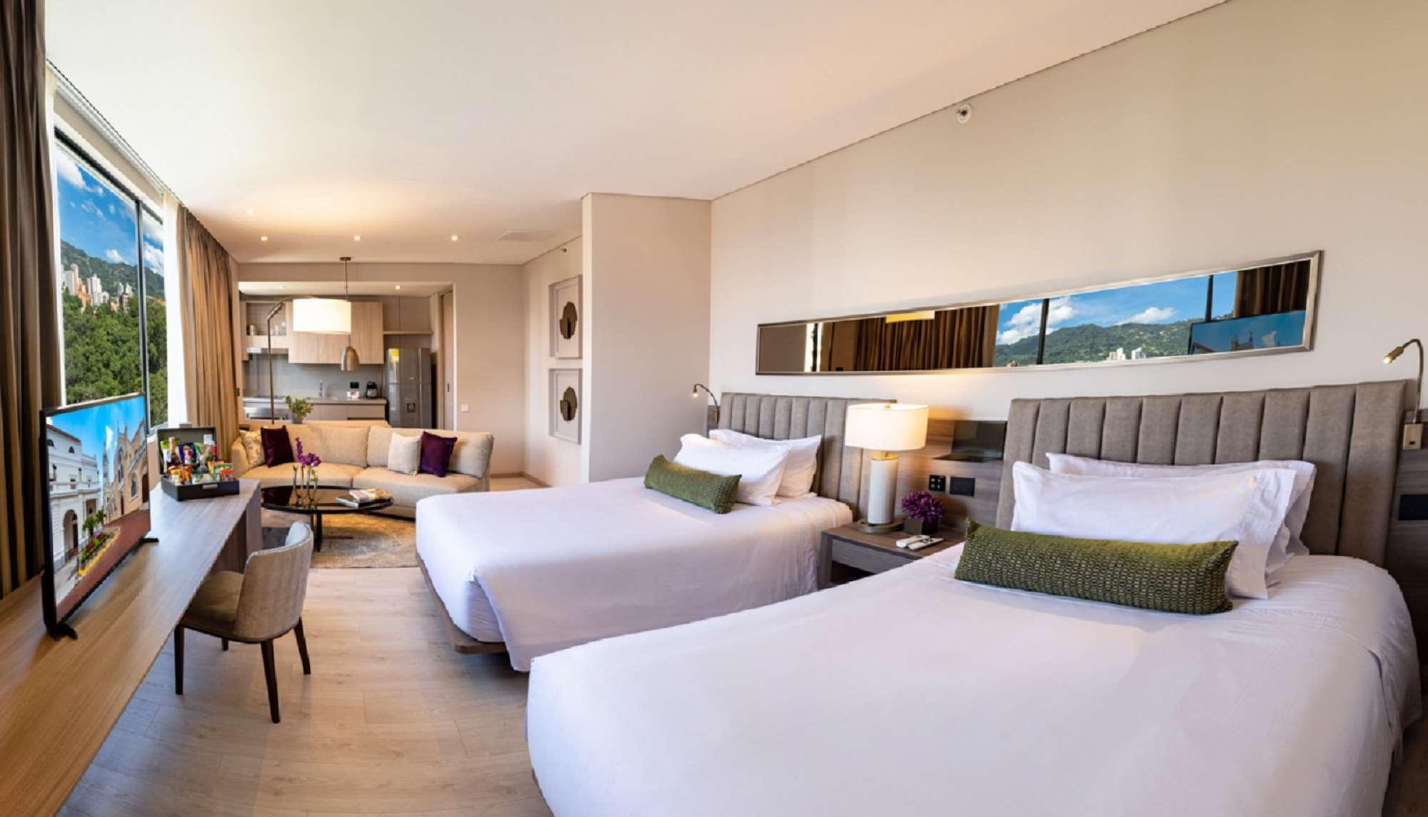 Hotel York Luxury Suites Medellin By Preferred Exterior foto Deluxe Room